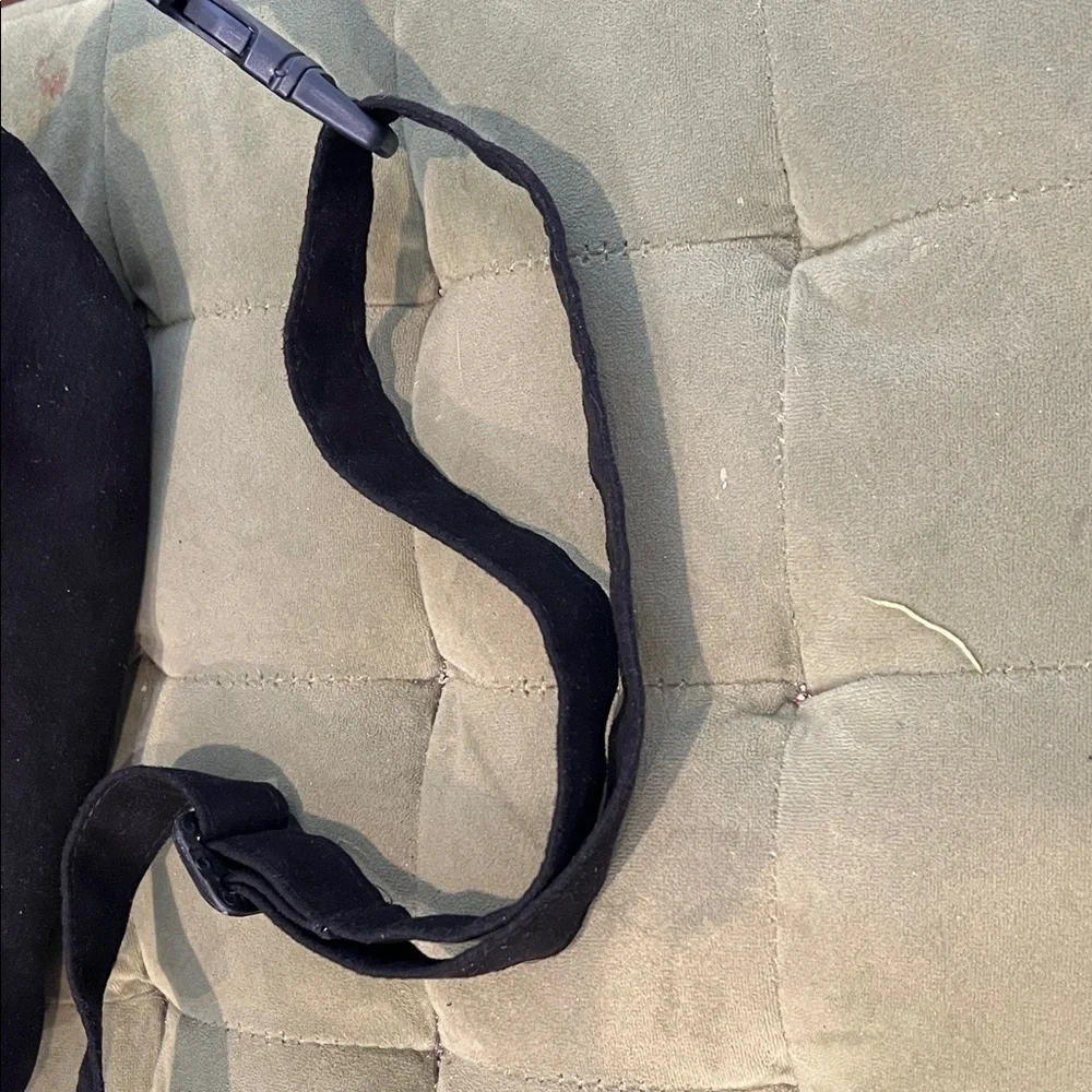 Colorful Patterned Black Waist Bag - Picture 5 of 6